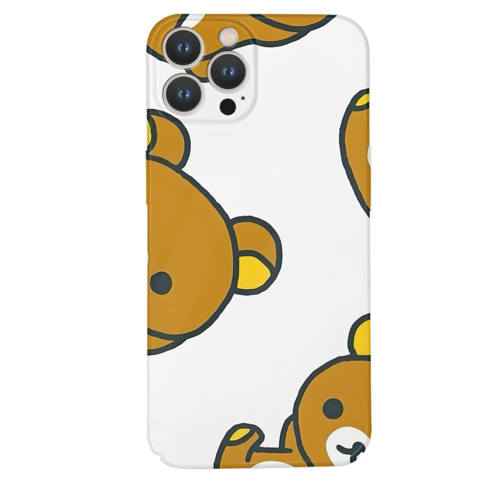 （画像用） リラックマ リラックマ キイロイトリ Rilakkuma Korilakkuma Kiiroitori 【iPhone 14シリーズ対応】ハードケース